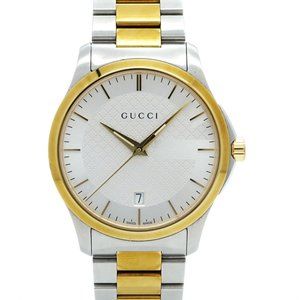 Gucci G-Timeless 126.4 Silver Dial Men's Watch